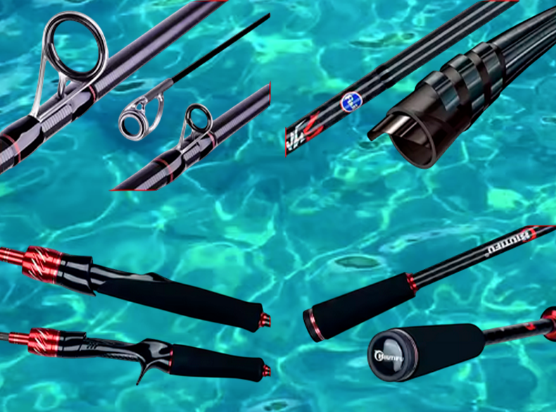 Caña BIUTIFU con anillas FUJI