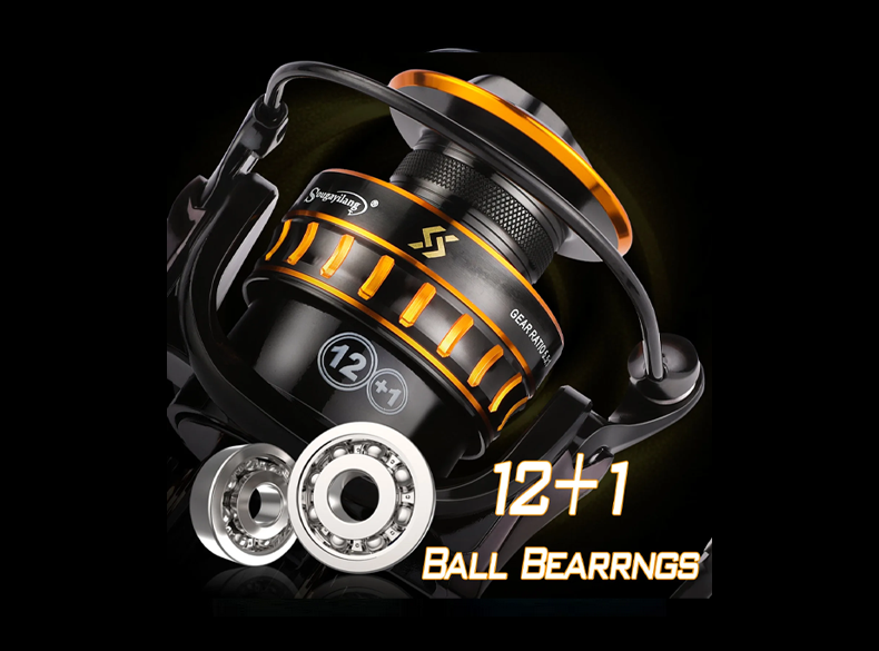 Carrete Sougayilang vista lateral