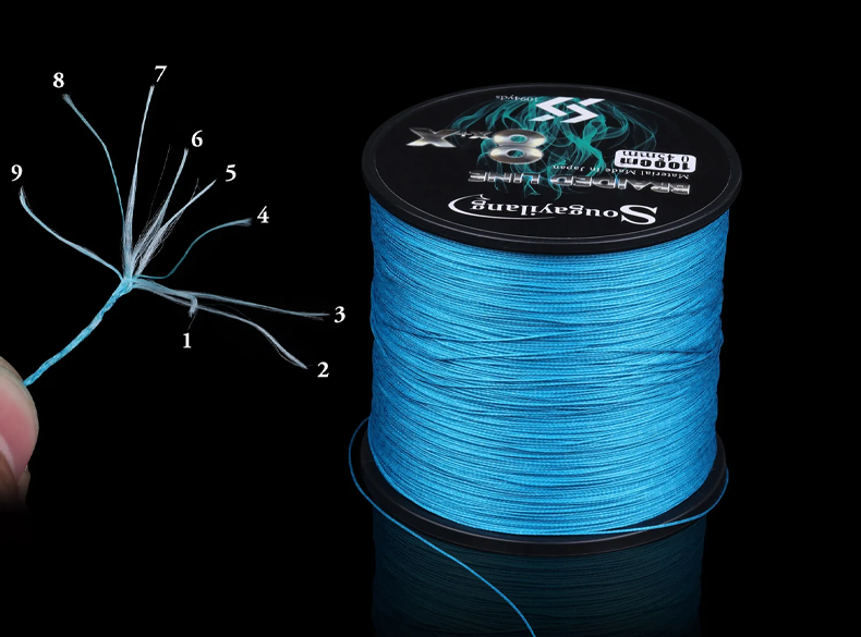 Sougayilang línea de pesca trenzada 9 hebras